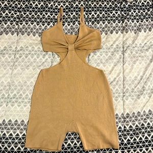 Knitted Side Cut-Out bodysuit